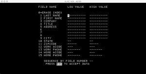 AtariWriter 80 Mail Subset